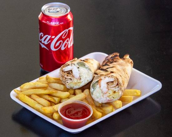 BBQ Chicken Taouk  platter (3 skewers)