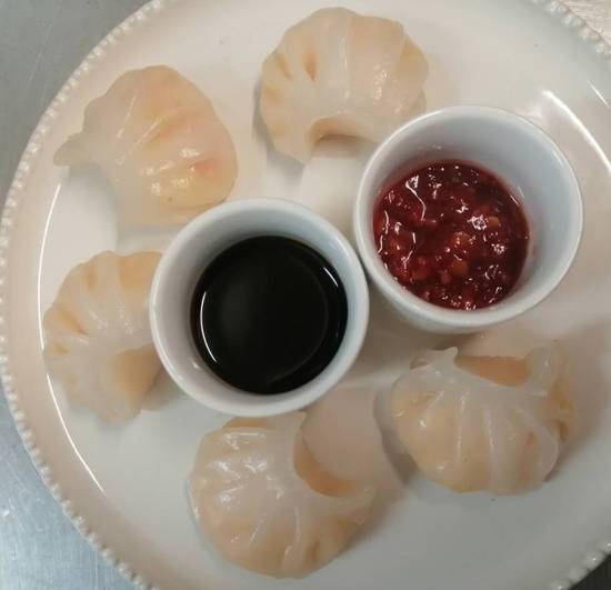 Steamed shrimp dumplings.（4）