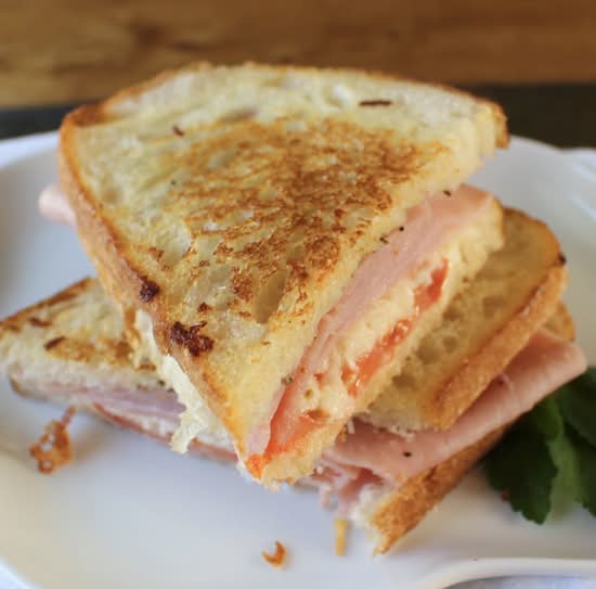 Ham, Cheese and Tomato Toastie