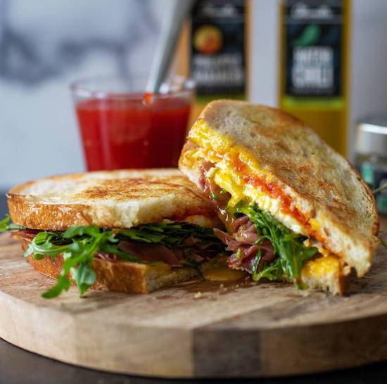 Big brekkie sandwich