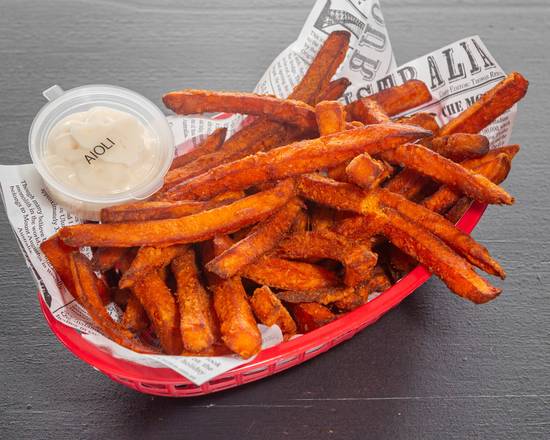 Sweet Potato Fries with aioli