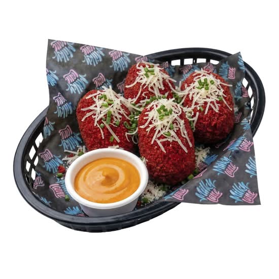 Flamin Hot Mac & Cheese Croquettes