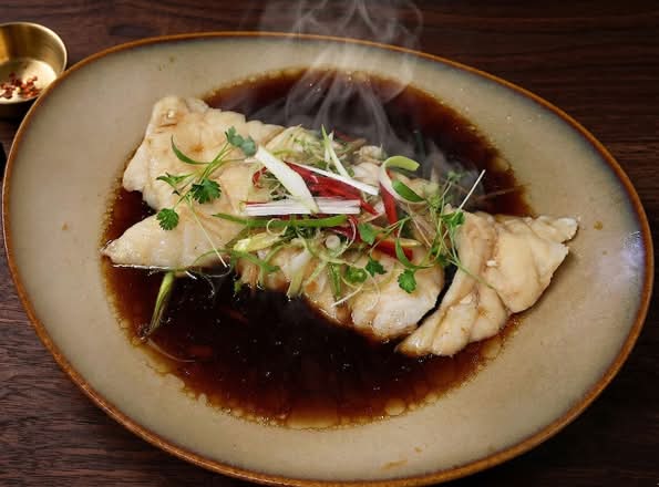 Steamed Barramundi Fillet (GF option)