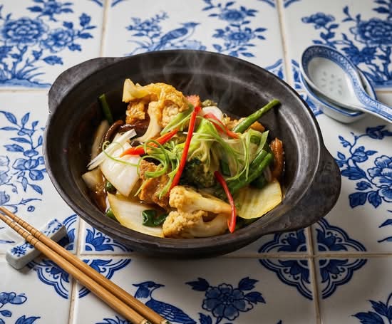 Buddha's Delight Hot Pot (GF option)