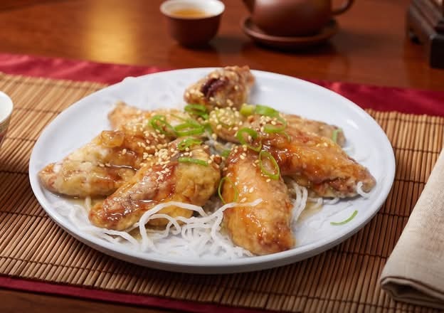 Honey Lemon Chicken Wings (GF option)