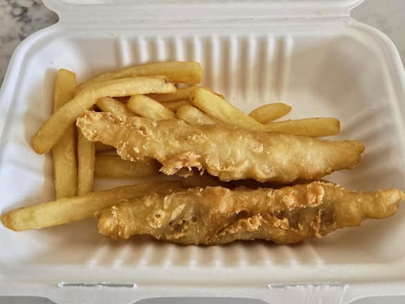 Battered Fish and Chips