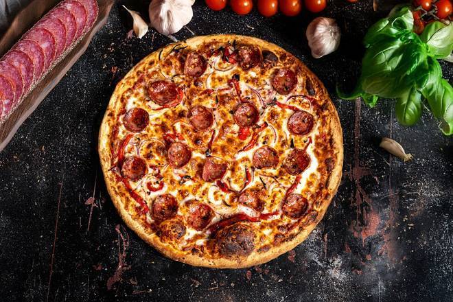Spicy Sausage Pizza