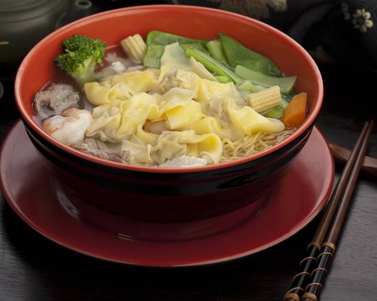 Combination Wonton Noodles Soup