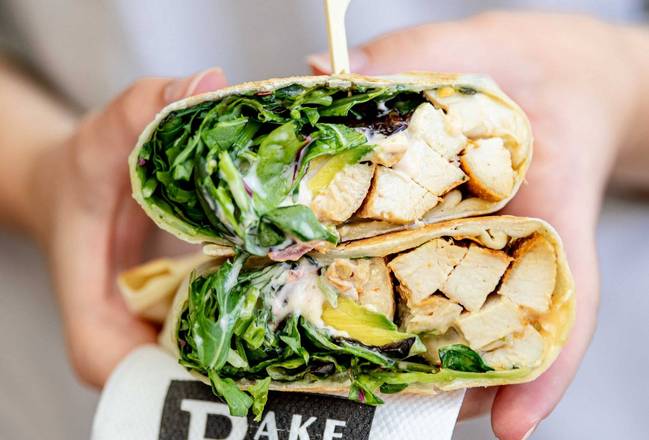 Chicken Schnitzel Wrap