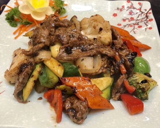 Beef with Black Bean Sauce