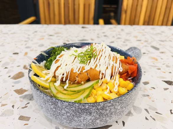 Katsu Chicken Poke Bowl