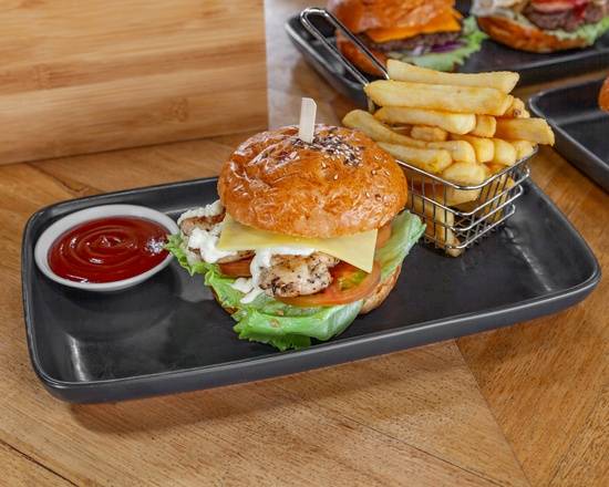 Grilled Chicken Burger