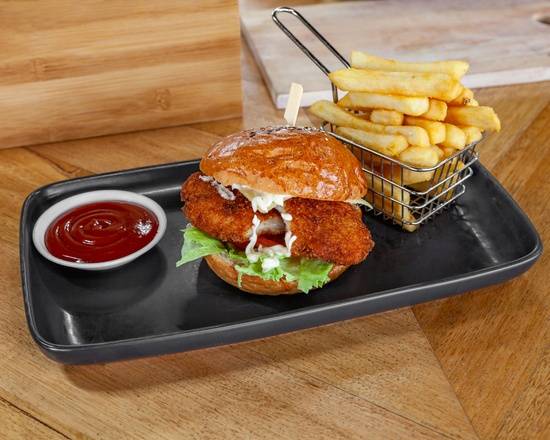 Schnitzel Burger