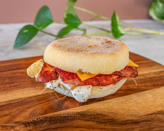 Egg, Bacon and Cheese Muffin