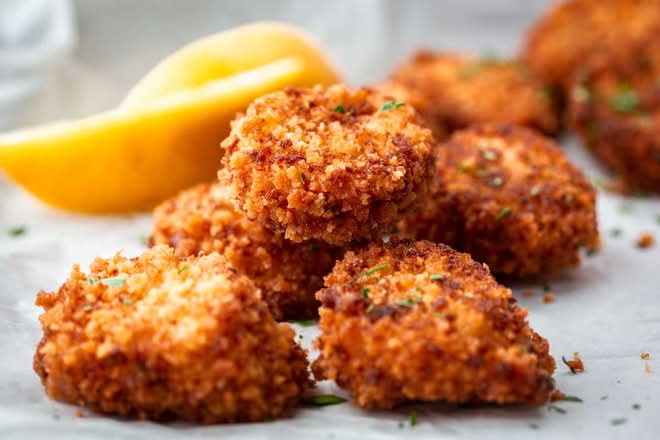 Crumbed Scallops