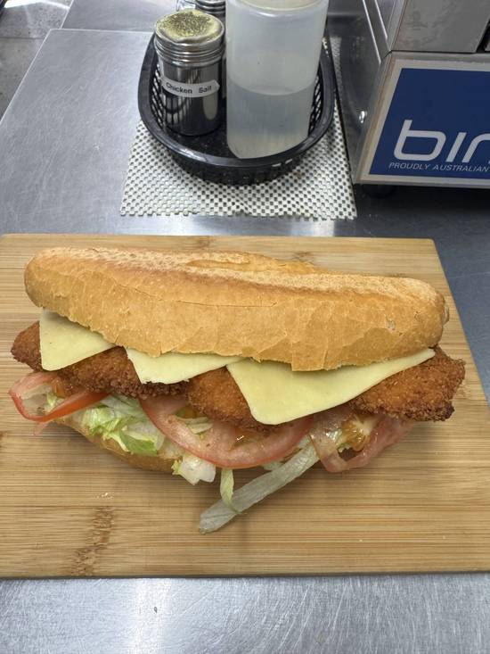Chicken Schnitzel Roll