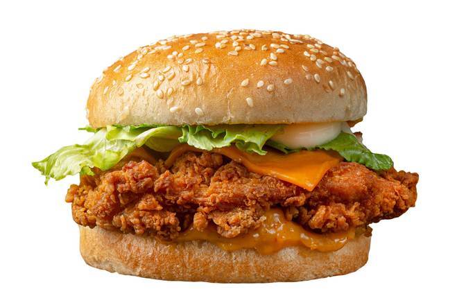 Chicken Schnitzel Burger
