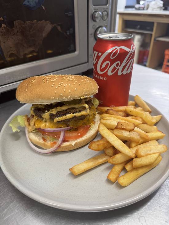Classic Beef Burger Combo
