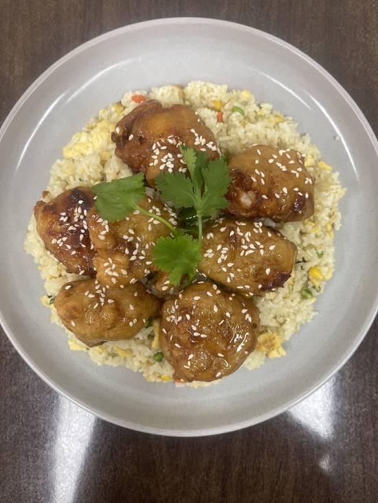 Honey Chicken Fried Rice