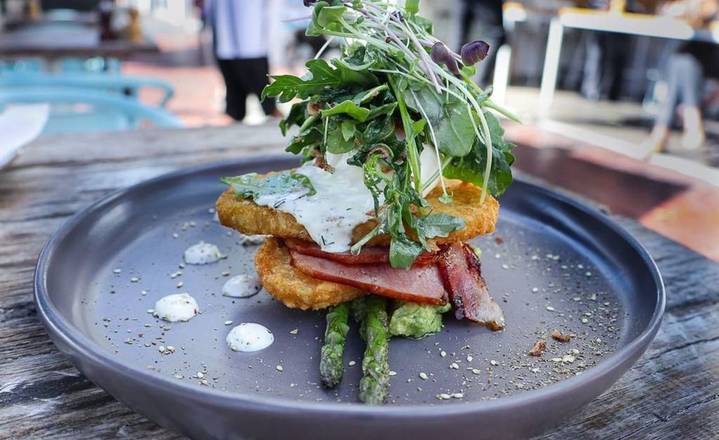 Hash brown stack