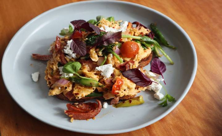 Scrumptious chilli scrambled egg
