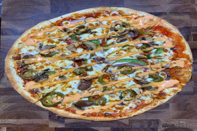 Paneer Tikka Masala Pizza