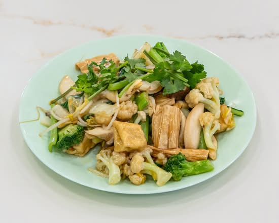 Stir Fried Veggie with Shiitake Mushrooms