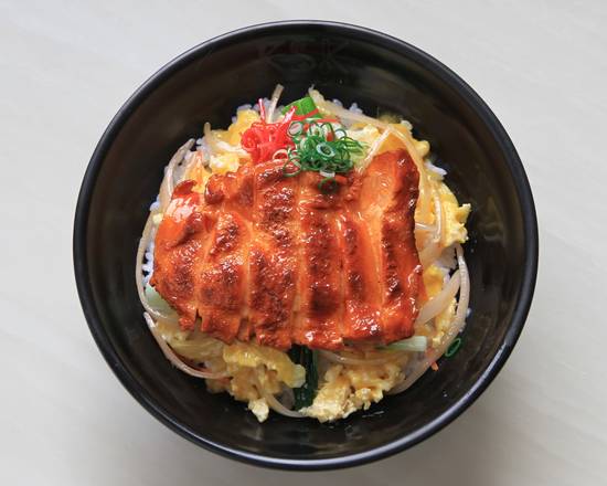 Teriyaki Chicken Don - Roasted Chicken Thigh Rice Bowl