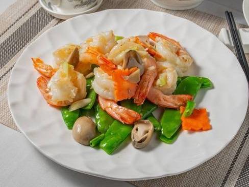 Sauteed SA King Prawn with Ginger Sauce