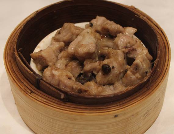 Steamed Pork Ribs with Black Bean Sauce