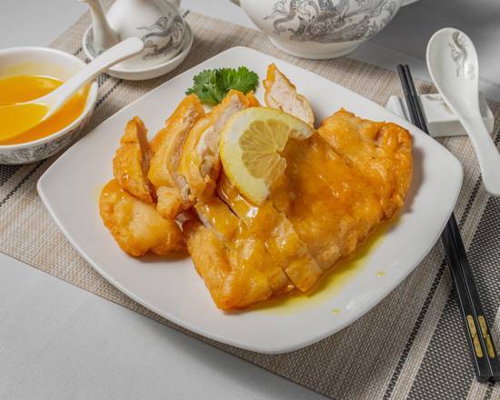 Lemon Chicken with Crispy Batter