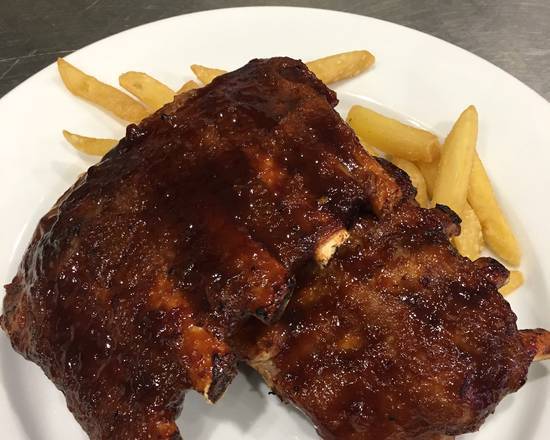 Marinated Roast Pork Ribs