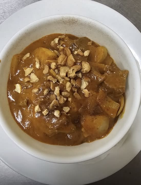 Massaman Curry with Beef Brisket (Coconut Thai Curry with Indian & Malay influences)