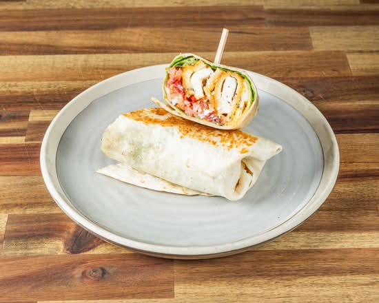 Chicken Schnitzel Wrap