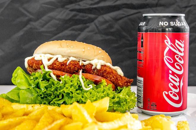 Chicken schnitzel Burger