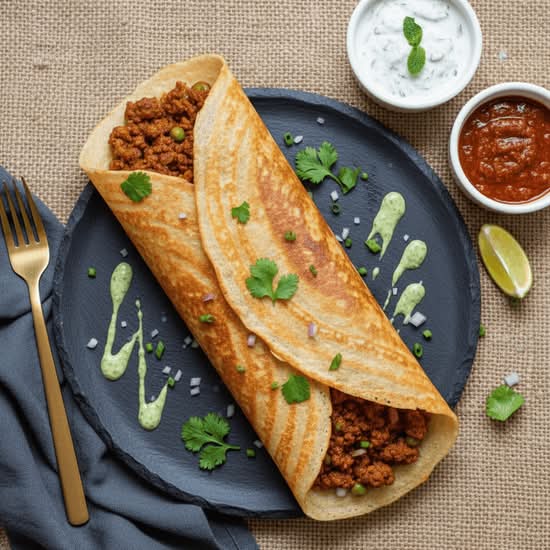 Lamb Keema Dosa