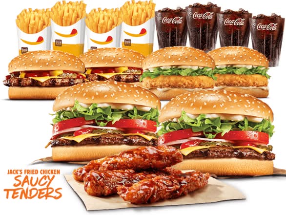 Saucy Tenders Mega Feast Large