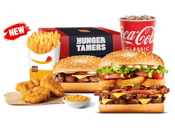 Large Double Cowboy Whopper® Hunger Tamers