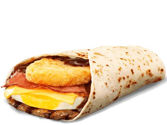 Big BBQ Brekky Wrap