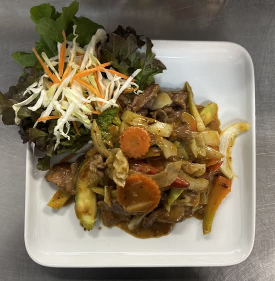 Peanut Sauce Stir Fry