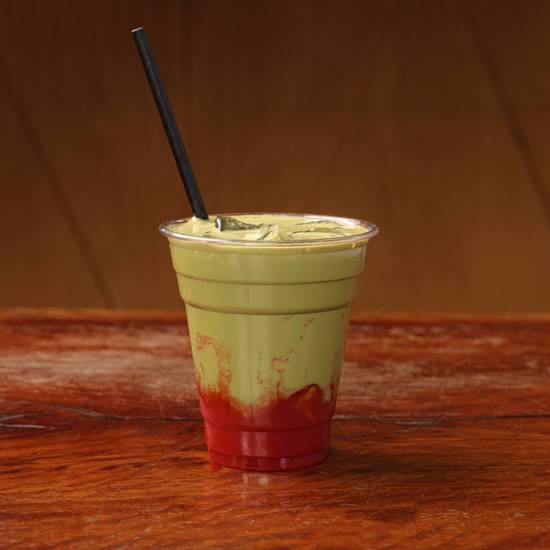 Strawberry Matcha Latte
