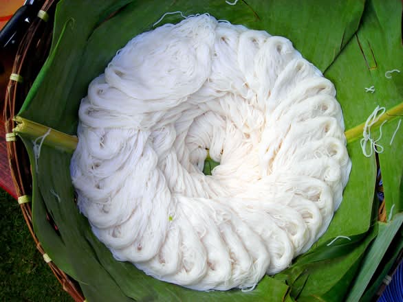 Kanomjeen (Thai rice noodle)