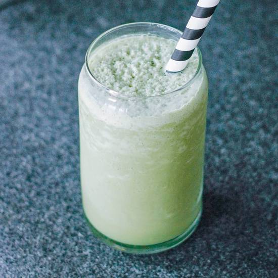 Blended Iced Green Tea Latte