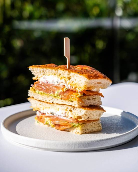 Smoked Salmon Sandwich