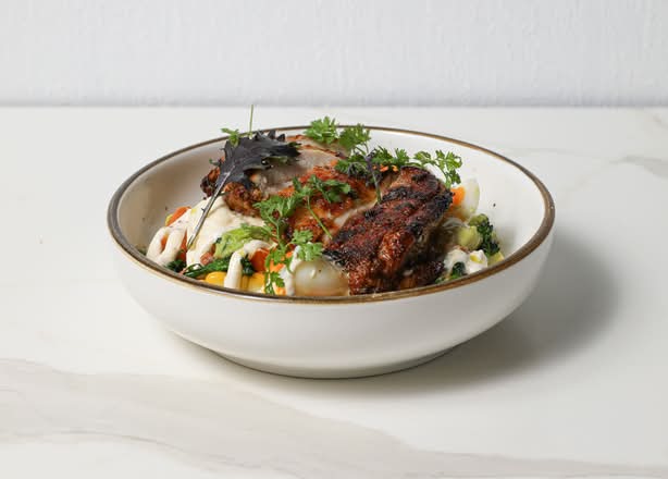 Grilled Chicken Harvest Bowl