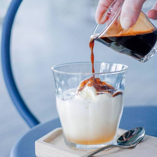 Salted Caramel Affogato