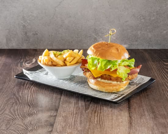 Chicken & Cheese Burger