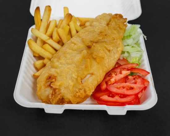 Battered Fish and Chips