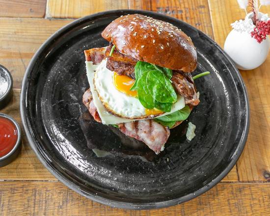 Bacon + Egg Burger