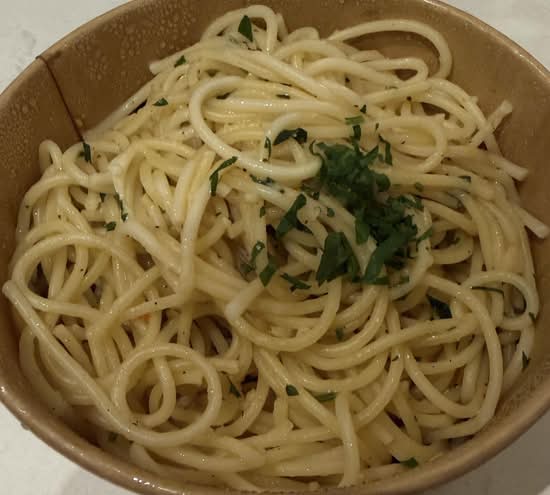 Spaghetti Chili Garlic Oil